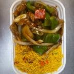Best Pepper Steak with Onions (Combo Plate)
(晚餐)青椒牛 in Franklin, IN