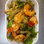Best Shrimp with Mixed Vegetables
杂菜虾 in Franklin, IN