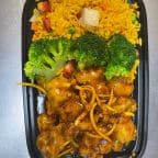 Best Orange Chicken (Lunch)
(午餐)陈皮鸡 in Franklin, IN